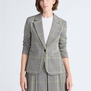 🎉NWT🎉 Women's Gray Plaid Blazer